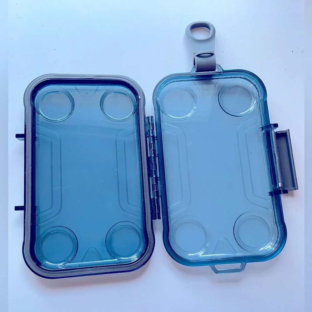 Waterproof Hard Case for phone, money, credit cards, lipstick and more!